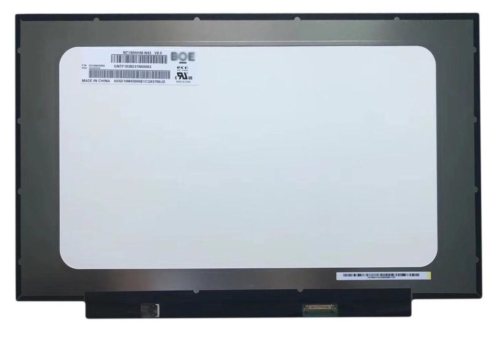 LCD 14" 1366x768 WXGA HD LED 30pin Slim (eDP) šířka 315mm