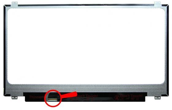 B173RTN02.2 HW4A LCD 17.3" 1600x900 WXGA++ HD+ LED 30pin Slim (eDP) AU Optronics