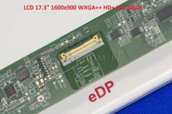 B173RTN01.4 HW0A LCD 17.3" 1600x900 WXGA++ HD+ LED 30pin (eDP) display displej AU Optronics