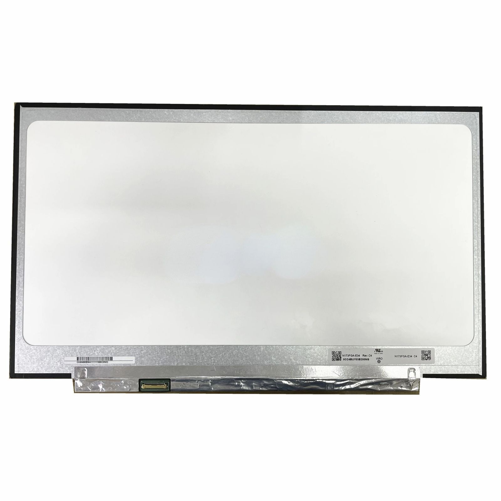 LCD 17.3" 1600x900 WXGA++ HD+ LED 30pin Slim (eDP)
