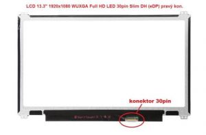 LCD displej display Acer Swift 1 SF113-31 13.3" 1920x1080 WUXGA Full HD LED 30pin Slim IPS | matný povrch, lesklý povrch