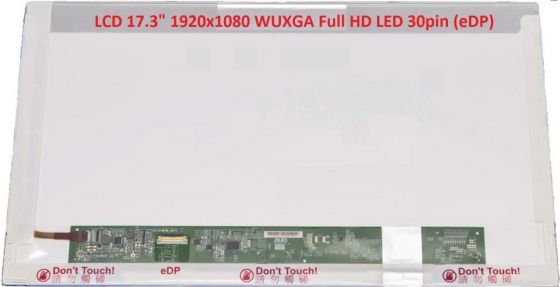 LCD displej display MSI GP72 7QF LEOPARD PRO 17.3" WUXGA Full HD 1920x1080 LED - lesklý povrch