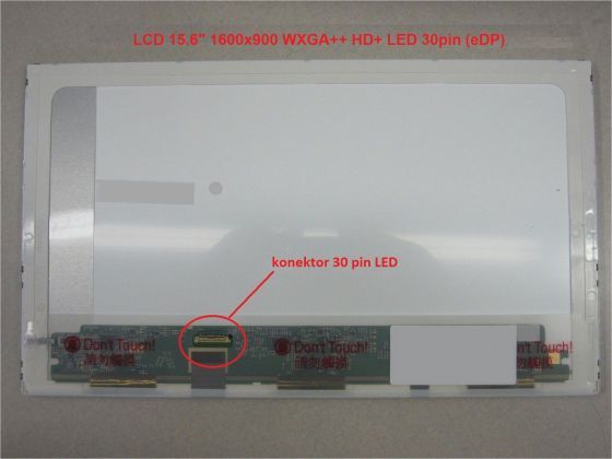 LTN156KT01 LCD 15.6" 1600x900 WXGA++ HD+ LED 30pin (eDP) display displej