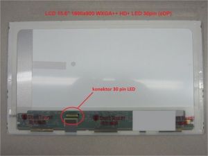 LTN156KT01-W01 LCD 15.6" 1600x900 WXGA++ HD+ LED 30pin (eDP) display displej | lesklý povrch, matný povrch
