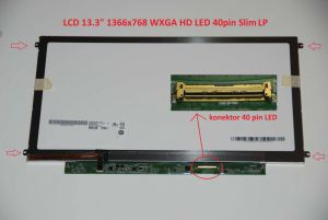 LT133EE09300 LCD 13.3" 1366x768 WXGA HD LED 40pin Slim LP display displej | lesklý povrch, matný povrch