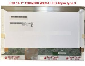LCD displej display Asus X83 Serie 14.1" WXGA 1280x800 LED | matný povrch, lesklý povrch
