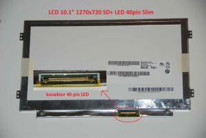 B101EW01 V.0 LCD 10.1" 1270x720 SD+ LED 40pin Slim display displej | lesklý povrch, matný povrch