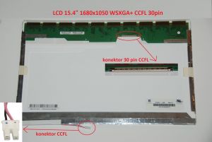LCD 15.4" 1680x1050 WSXGA+ CCFL 30pin | matný povrch, lesklý povrch