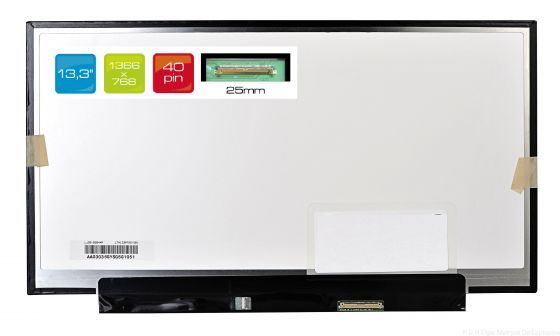 LCD displej display Fujitsu LifeBook SH76/EN 13.3" WXGA HD 1366x768 LED